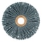 Weiler 3" Dia Nylox Wheel Brush, .022/120SC Crimped Fill, 1/2" Arbor Hole 16315 - alternate 1